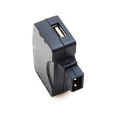 Dtap to USB power adapter connector